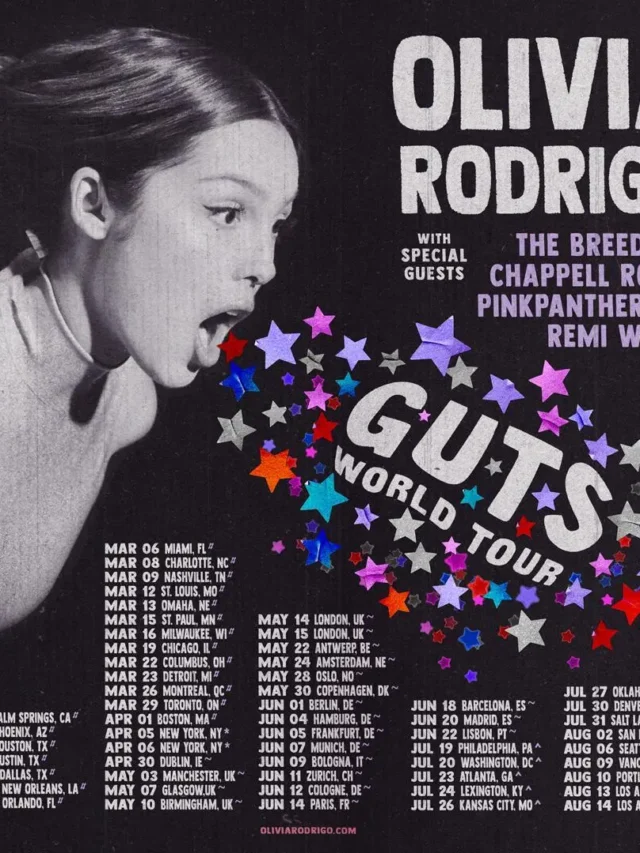 Olivia Rodrigo Reveals ‘Guts’ World Tour Dates